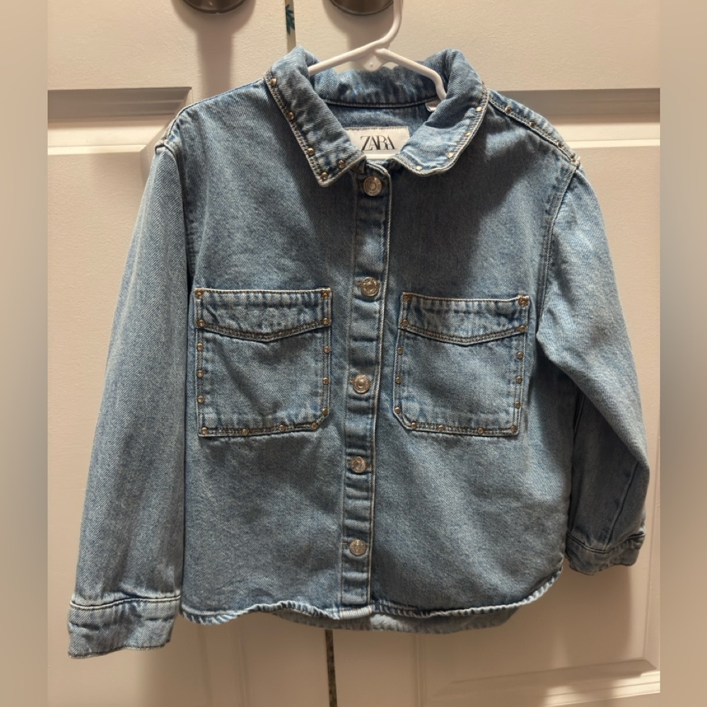 Zara Kids Light Blue Jean Jacket